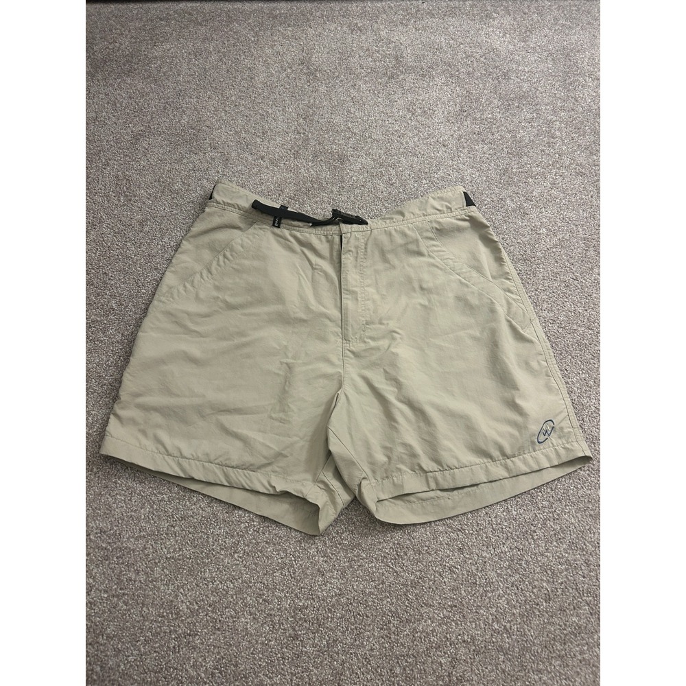 Cloudveil Hiking Shorts Mens 38 Tan Excellent Supplex Nylon‎ Belted Cargo Trail